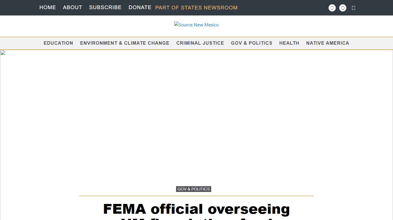 FEMA official overseeing NM fire victims fund received six-figure payout, documents show • Source New Mexico